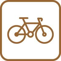 Bicyclist Icon Design vector