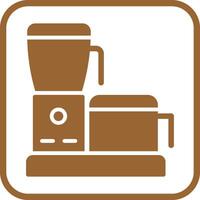 Food Processor Icon Design vector