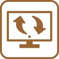 Migrate Icon Design vector