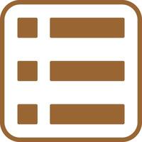 Menu Icon Design vector