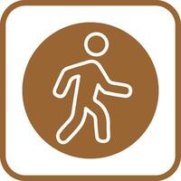 Person Walking Icon Design vector