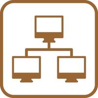 News Network Icon Design vector