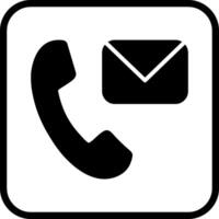 Contact Us Icon Design vector
