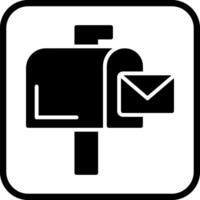 Mailbox Icon Design vector