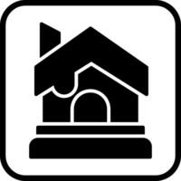 Snowhouse Icon Design vector
