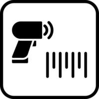 Barcode Scanner Icon Design vector