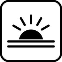 Sunrise Icon Design vector