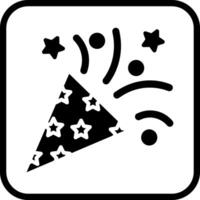 Confetti Icon Design vector