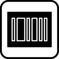 Barcode Data Icon Design vector