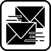 Sent Mail Icon Design vector