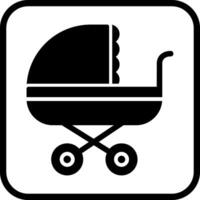 Stroller Time Icon Design vector