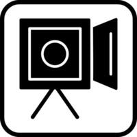 Camera Crew Icon Design vector