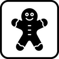 Gingerbread Icon Design vector