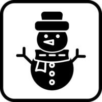 Snowman Icon Design vector