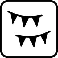 Streamers Icon Design vector