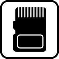 Memory Cards Icon Design vector