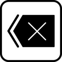 Delete Icon Design vector