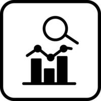 Digital Analytics Icon Design vector