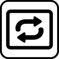 Repeat Button Icon Design vector
