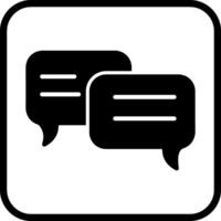 Message Bubble Icon Design vector