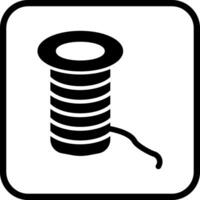 Thread Icon Design vector
