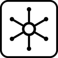 Network Icon Design vector