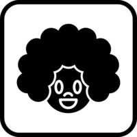Clown Face Icon Design vector
