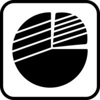 Pie Chart Icon Design vector