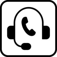 Support Hotline Icon Design vector