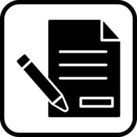 Document Icon Design vector