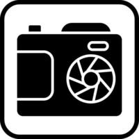Camera Lenses Icon Design vector