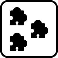 Puzzle Icon Design vector