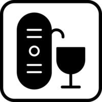 Wine Aerator Icon Design vector