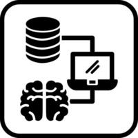 Big Data Icon Design vector