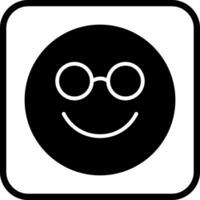 Nerd Face Icon Design vector