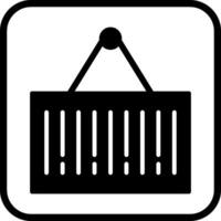 Barcode Sales Icon Design vector