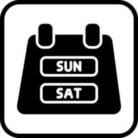 Weekend Getaway Icon Design vector