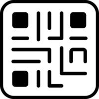 QR Code Icon Design vector