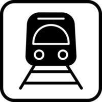 Light Rail Icon Design vector