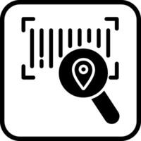 Barcode Tracking Icon Design vector
