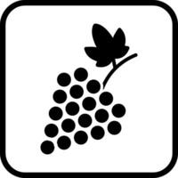 Grapes Icon Design vector