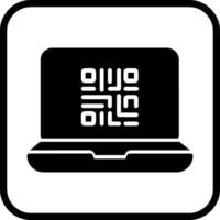 QR Code Scanner App Icon Design vector