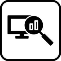 Data Research Icon Design vector