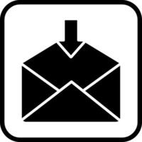 Receive Icon Icon Design vector