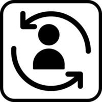 Retargeting Icon Design vector