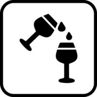 Wine Sip Icon Design vector