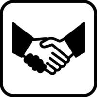 Handshake Icon Design vector