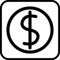 Dollar Icon Design vector