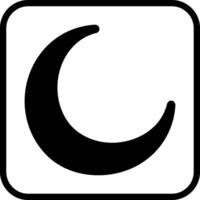 Moon Icon Design vector