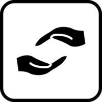 Supportive Hand Icon Design vector